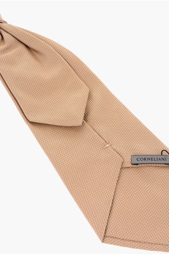  꼬르넬리아니 넥타이 85HUG5 0120491 036 Beige - CORNELIANI