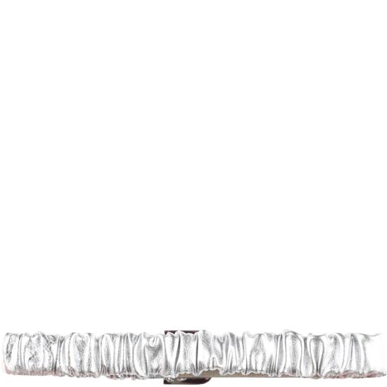 25FW [키즈] 발망 레귤러 벨트 BS0A31 Z0846 925 SILVER - BALMAIN