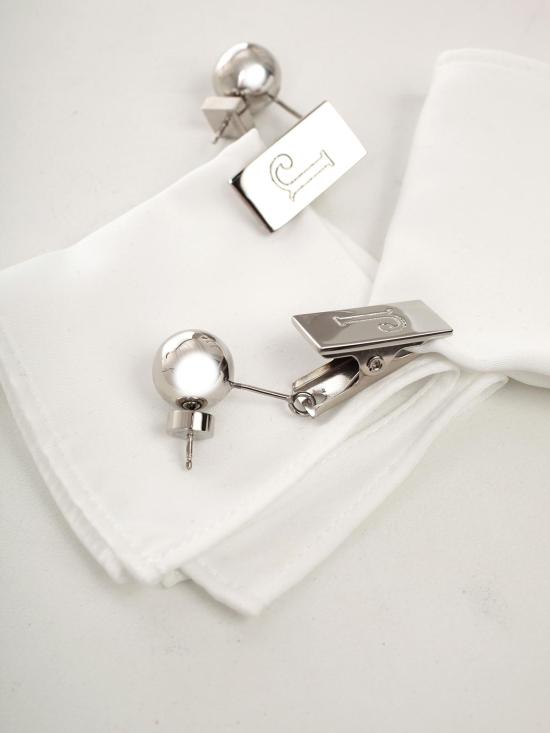  자크뮈스 이어링 193JW09 193 54100 WHITE - JACQUEMUS