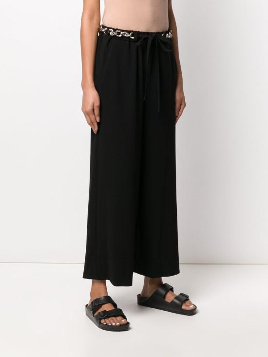  와이쓰리 스트레이트 팔라초 팬츠 YN P48 530 1 BLACK - Y-3