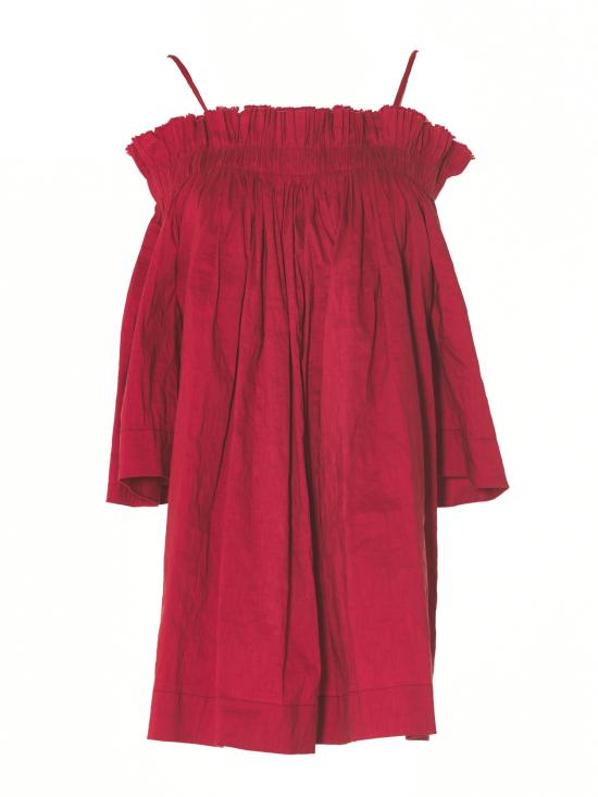  우마 왕 숏 원피스 UP1016U17S1 RED