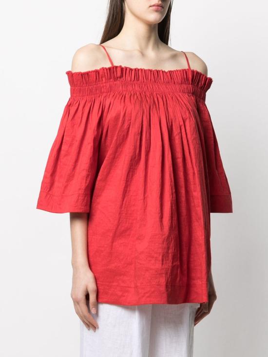  우마 왕 숏 원피스 UP1016U17S1 RED - UMA WANG