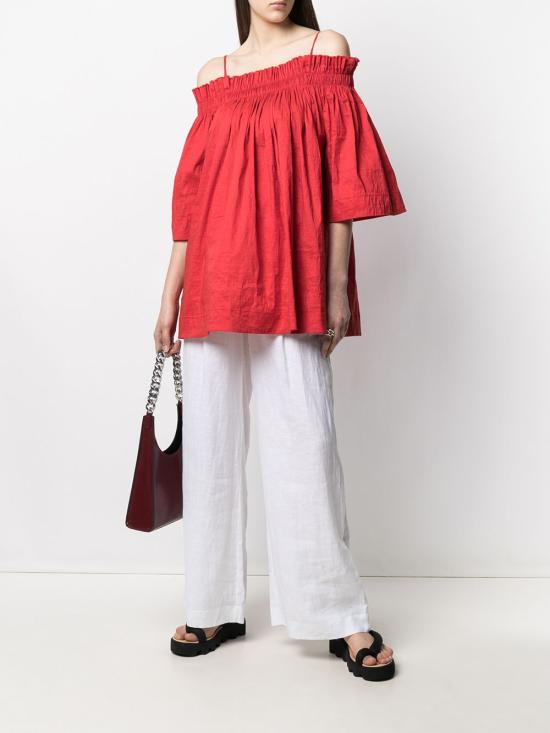  우마 왕 숏 원피스 UP1016U17S1 RED - UMA WANG