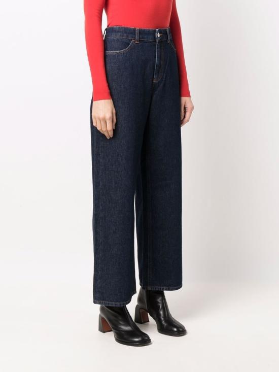  아미시 데님 스트레이트 팬츠 스트레이트 팬츠 A21AMD001D3951796999 BLU CUT - AMISH