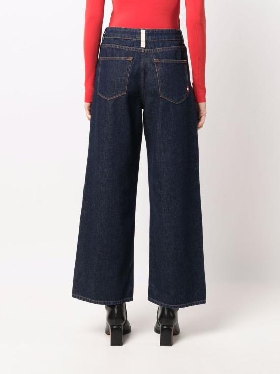  아미시 데님 스트레이트 팬츠 스트레이트 팬츠 A21AMD001D3951796999 BLU CUT - AMISH