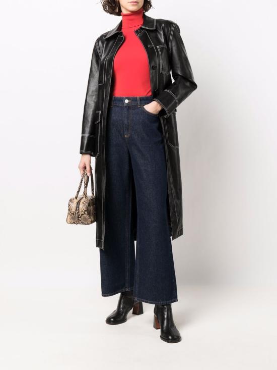  아미시 데님 스트레이트 팬츠 스트레이트 팬츠 A21AMD001D3951796999 BLU CUT - AMISH