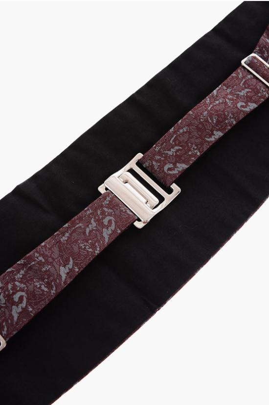  꼬르넬리아니 패브릭 벨트 87U317 1120488 040 Burgundy - CORNELIANI