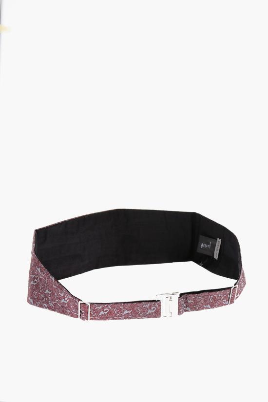  꼬르넬리아니 패브릭 벨트 87U317 1120488 040 Burgundy - CORNELIANI