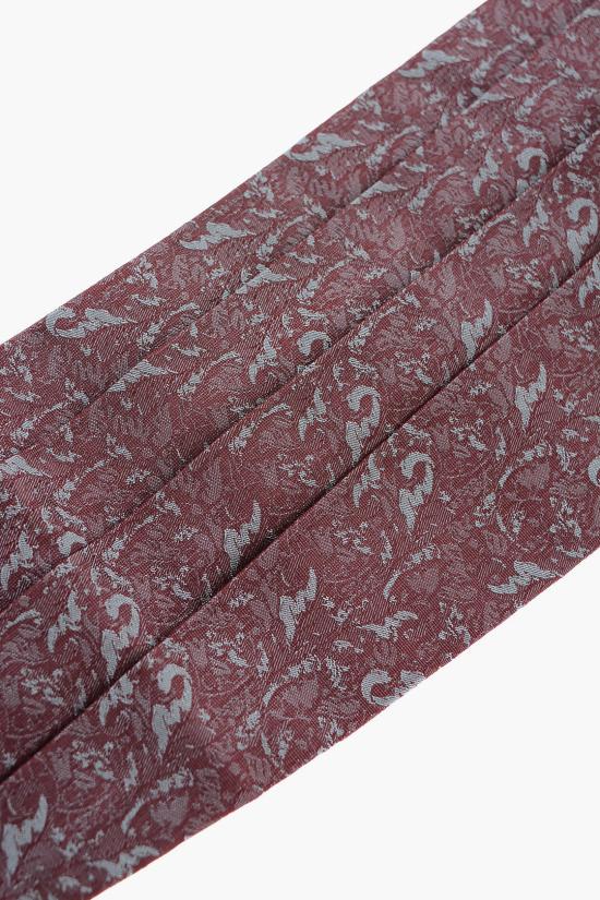  꼬르넬리아니 패브릭 벨트 87U317 1120488 040 Burgundy - CORNELIANI