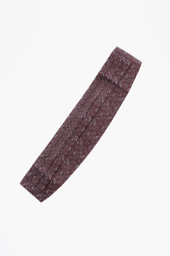  꼬르넬리아니 패브릭 벨트 87U317 1120488 040 Burgundy - CORNELIANI