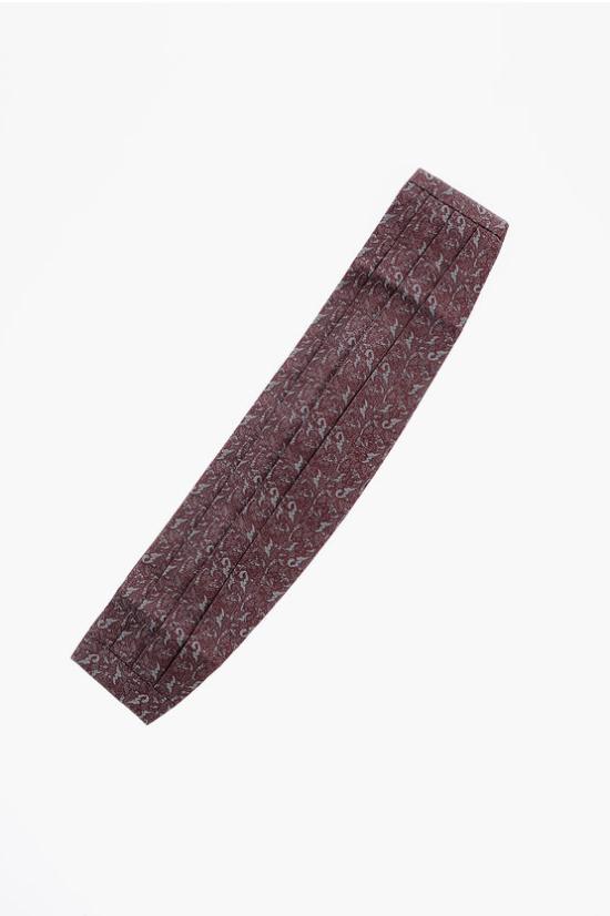  꼬르넬리아니 패브릭 벨트 87U317 1120488 040 Burgundy - CORNELIANI