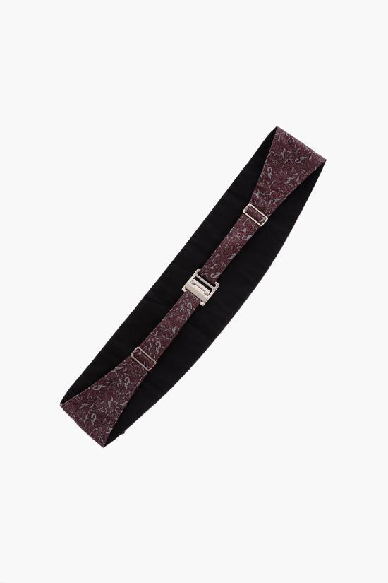  꼬르넬리아니 패브릭 벨트 87U317 1120488 040 Burgundy - CORNELIANI