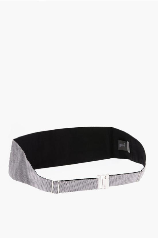  꼬르넬리아니 패브릭 벨트 87U317 1120484 024 Gray - CORNELIANI