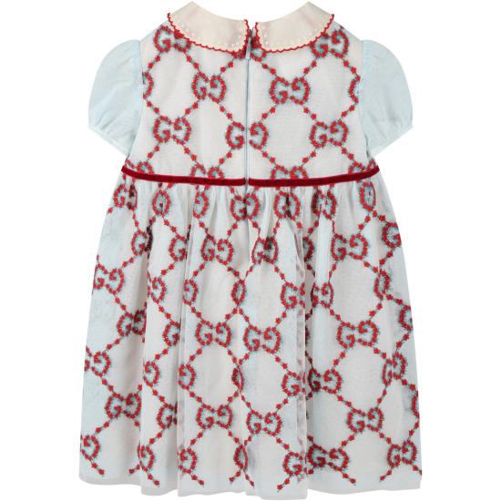  [키즈] 구찌/ 원피스 & 드레스 696660 ZAJE9 9376 LIGHT BLUE BPG - GUCCI