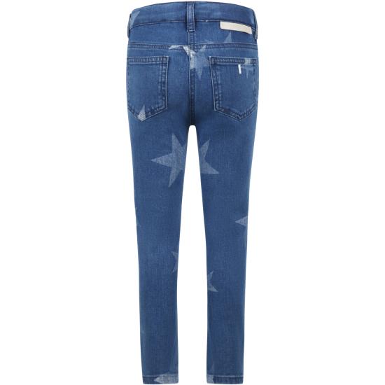 26FW [키즈] 스텔라 맥카트니 진 TS6E10 Z0863 620BC DENIM - STELLA MCCARTNEY