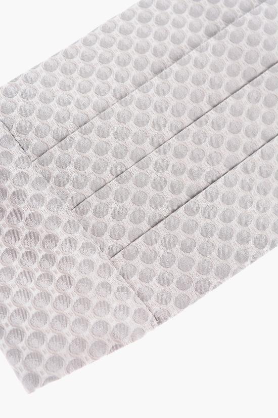  꼬르넬리아니 패브릭 벨트 87UV02 1120604 026 Gray - CORNELIANI