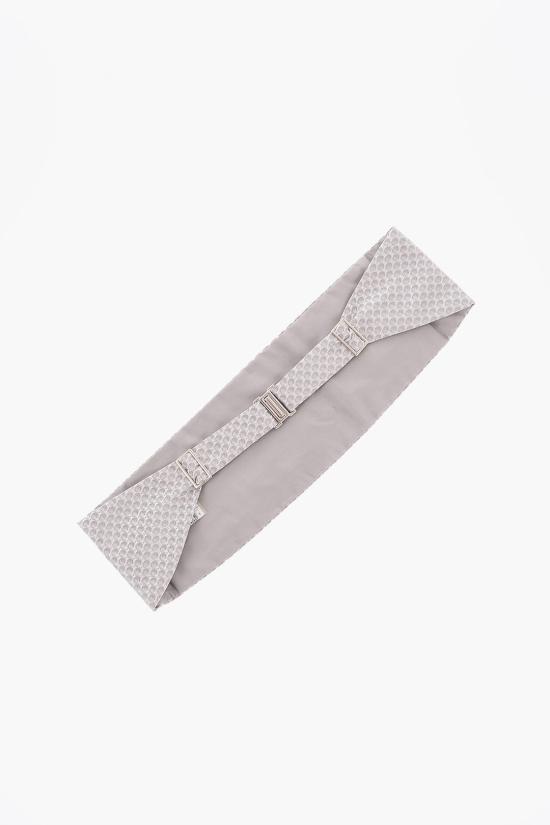  꼬르넬리아니 패브릭 벨트 87UV02 1120604 026 Gray - CORNELIANI