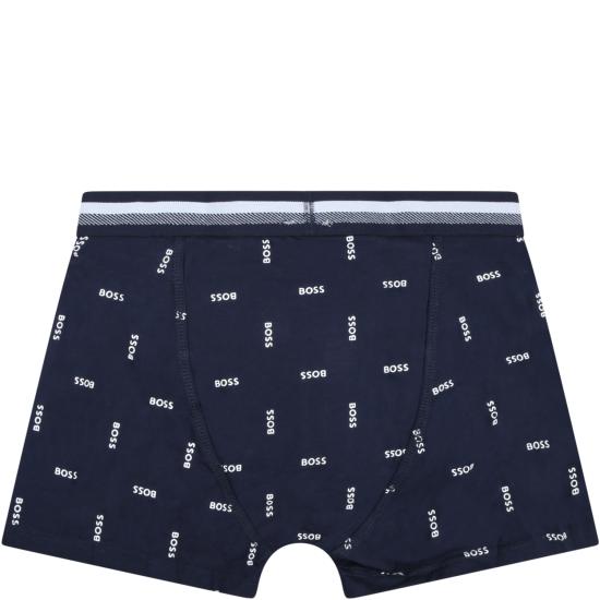 25FW [키즈] 휴고보스 팬티 J20327 849 LIGHT BLUE - HUGO BOSS