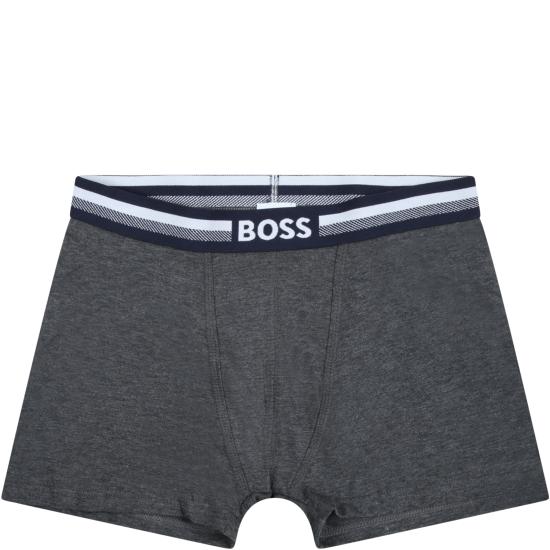 25FW [키즈] 휴고보스 팬티 J20327 849 LIGHT BLUE - HUGO BOSS