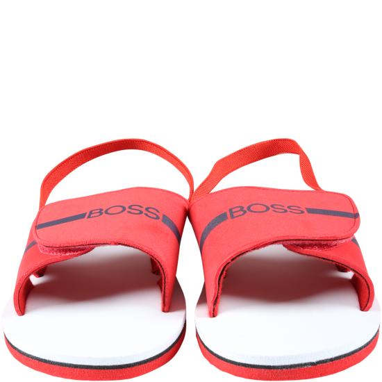  [키즈] 휴고보스 샌들 J09167 992 RED - HUGO BOSS
