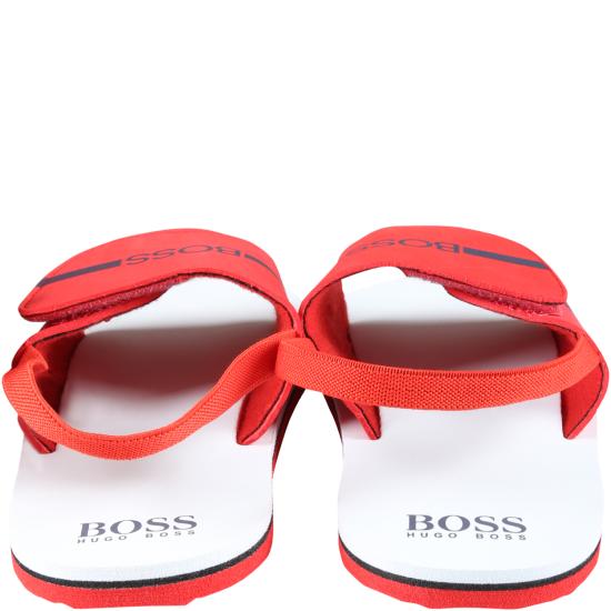  [키즈] 휴고보스 샌들 J09167 992 RED - HUGO BOSS