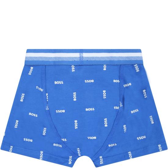 25FW [키즈] 휴고보스 팬티 J20327 871 LIGHT BLUE - HUGO BOSS