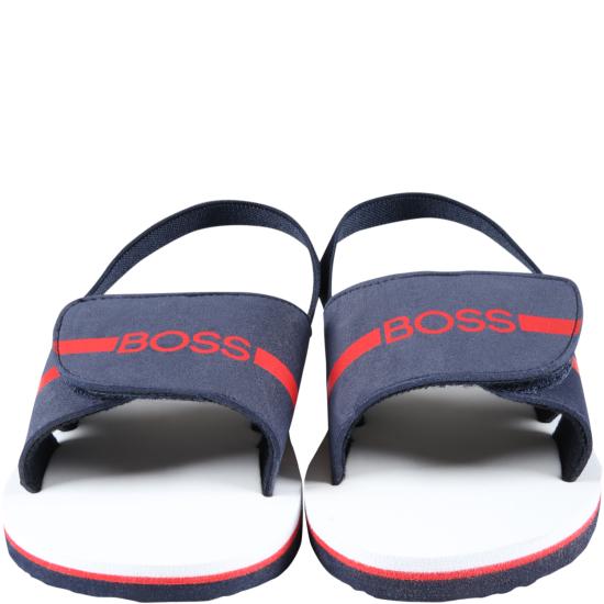  [키즈] 휴고보스 샌들 J09167 849 BLUE - HUGO BOSS