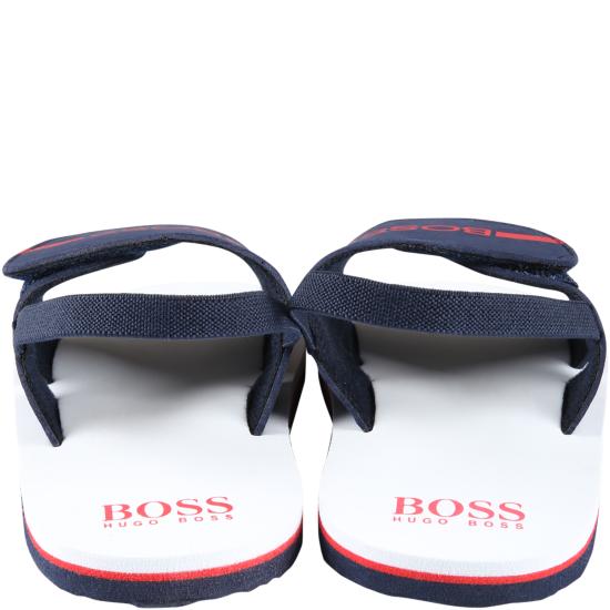  [키즈] 휴고보스 샌들 J09167 849 BLUE - HUGO BOSS
