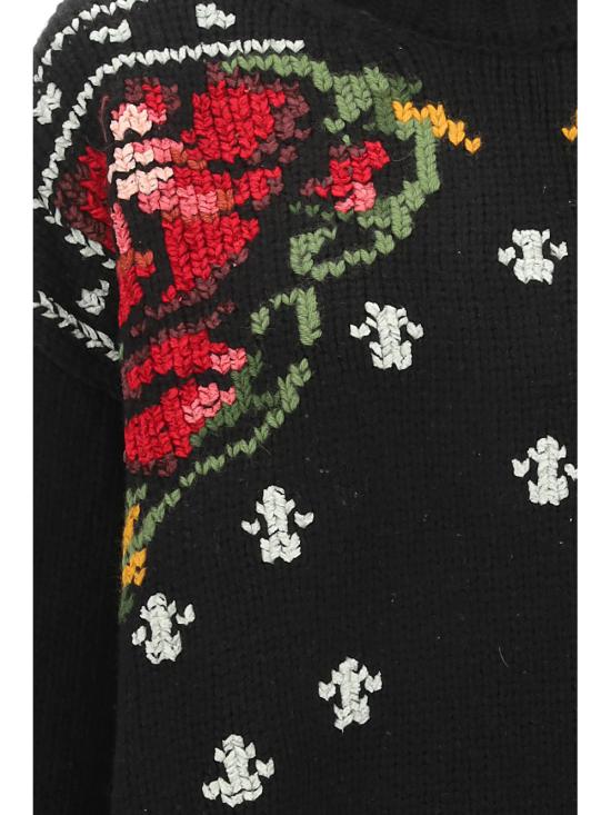  골든구스/ 니트 & 터틀넥 GWP01301 P000850 90100 BLACK BPG - GOLDEN GOOSE