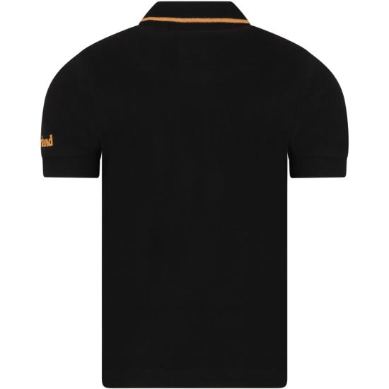 25FW [키즈] 팀버랜드 폴로 셔츠 T25T01 09B BLACK - TIMBERLAND