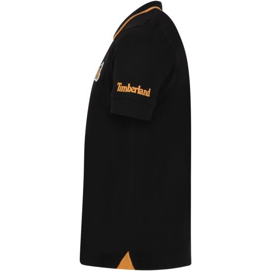 25FW [키즈] 팀버랜드 폴로 셔츠 T25T01 09B BLACK - TIMBERLAND