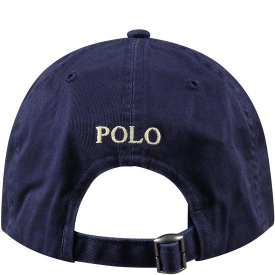 26SS [키즈] 랄프 로렌 모자 552489004 BLUE - RALPH LAUREN