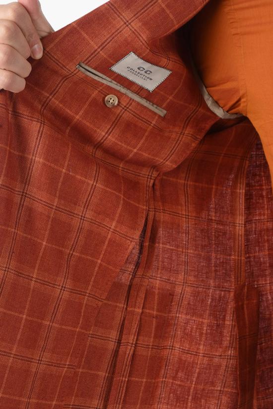  꼬르넬리아니 수트 자켓 87XR47 1166941 045 Arancio Marrone - CORNELIANI