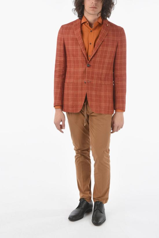  꼬르넬리아니 수트 자켓 87XR47 1166941 045 Arancio Marrone - CORNELIANI