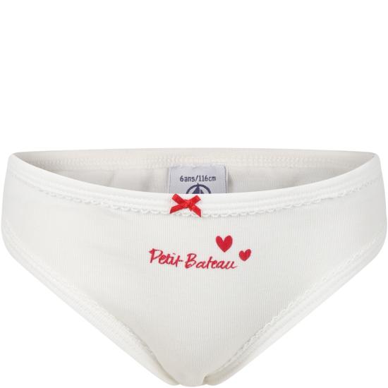  [주니어] 쁘띠바또 팬티  A00FP 00 WHITE - PETIT BATEAU