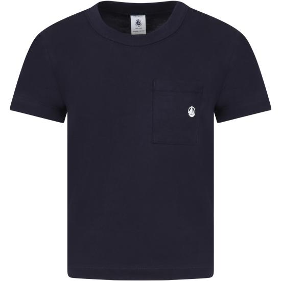  [키즈] 쁘띠바또 티셔츠 A072H SMOKING BLUE