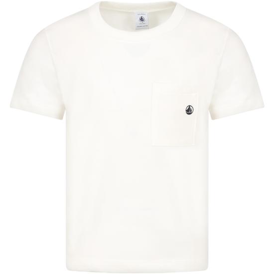  [키즈] 쁘띠바또 티셔츠 A072H 02 IVORY