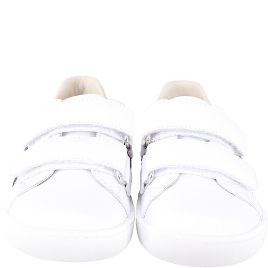 26SS [키즈] 구찌 스니커즈 455447 448 455496 CPWP0 9085 WHITE - GUCCI