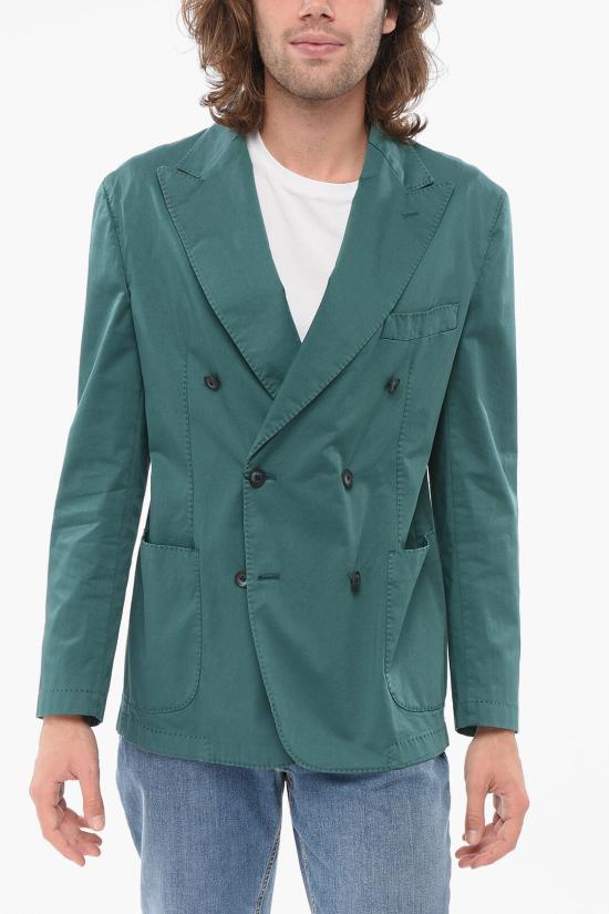  꼬르넬리아니 수트 자켓 87YAZ4 1120155 051 Green
