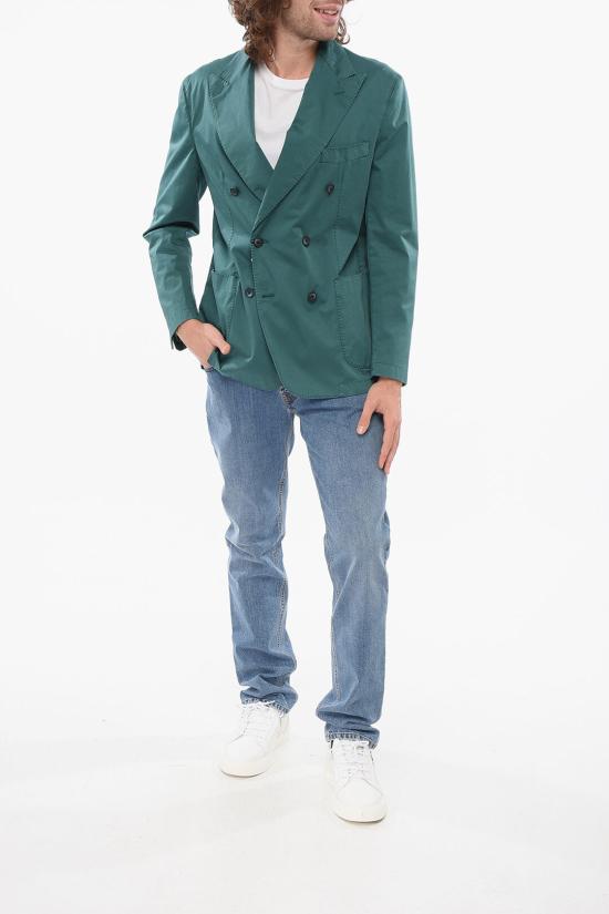  꼬르넬리아니 수트 자켓 87YAZ4 1120155 051 Green - CORNELIANI