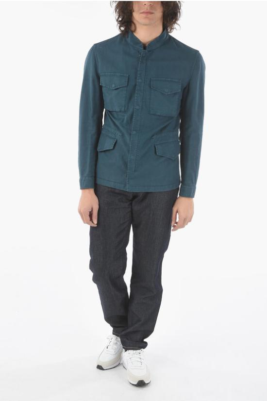  꼬르넬리아니 긴팔 셔츠 872AZ7 1120153 051 Blue - CORNELIANI