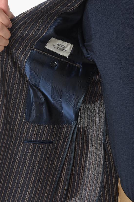  꼬르넬리아니 수트 자켓 85XZ84 0166304 002 Blue - CORNELIANI