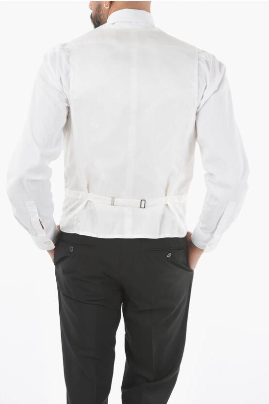  꼬르넬리아니 베스트 87C052 1117191 073 White - CORNELIANI