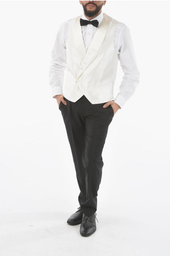  꼬르넬리아니 베스트 87C052 1117191 073 White - CORNELIANI