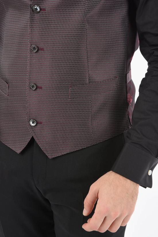  꼬르넬리아니 베스트 87C082 1117184 040 Burgundy - CORNELIANI