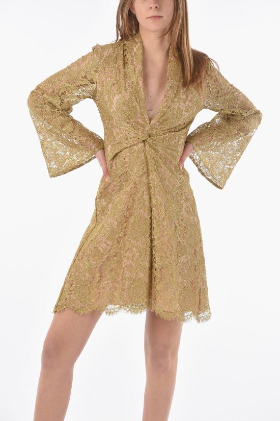  슈퍼 블론드 숏 원피스 SB SHORT LACE DRESS02 Gold - SUPER BLOND