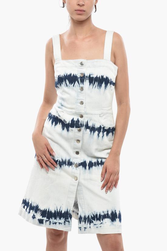  스텔라 맥카트니 숏 원피스 604341SOH674502 Azzurro Blu - STELLA MCCARTNEY