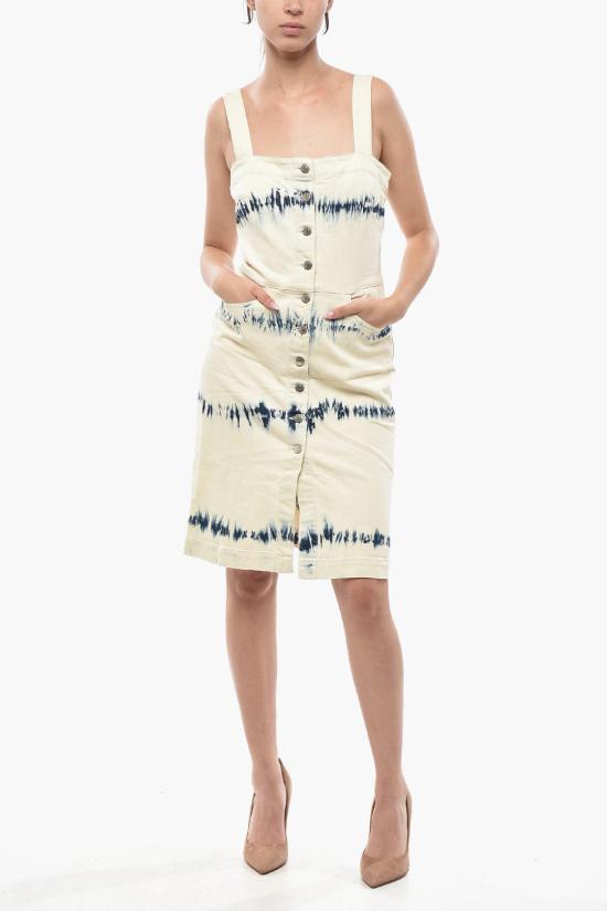  스텔라 맥카트니 숏 원피스 604341SOH674502 Azzurro Blu