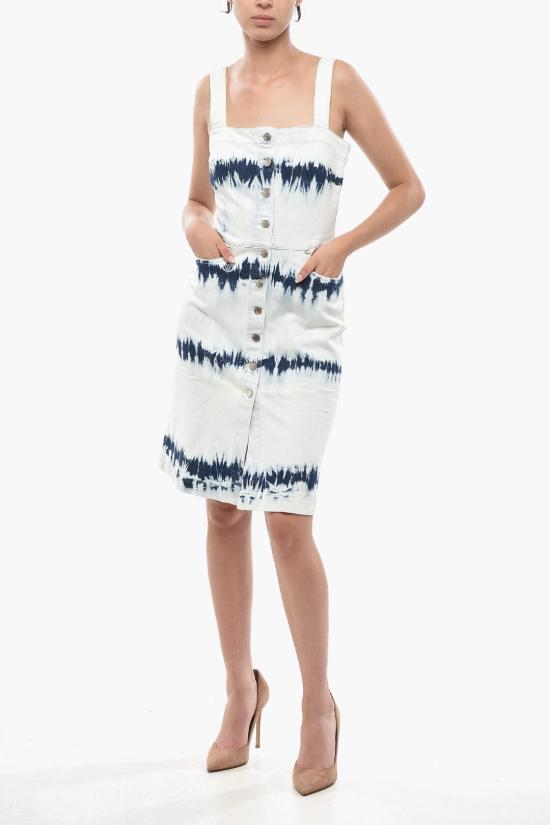  스텔라 맥카트니 숏 원피스 604341SOH674502 Azzurro Blu - STELLA MCCARTNEY