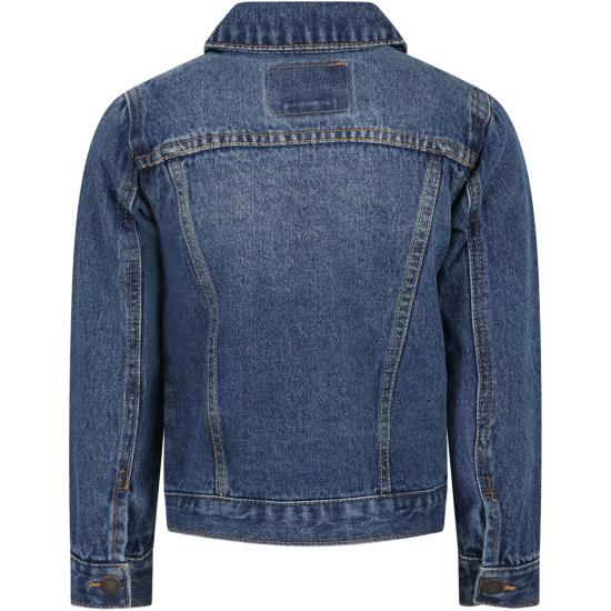 25FW [키즈] 리바이스 데님 자켓 LK9E2058 9E2058 M8X DENIM - LEVI'S